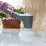 Power Scrubber with Cleanser Reservoir
