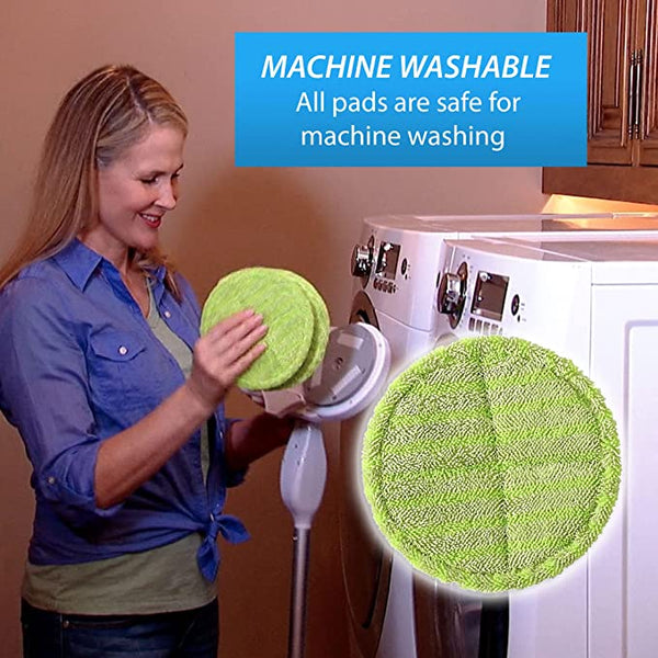 Green Microfiber Mop Pad Pack Teko Clean