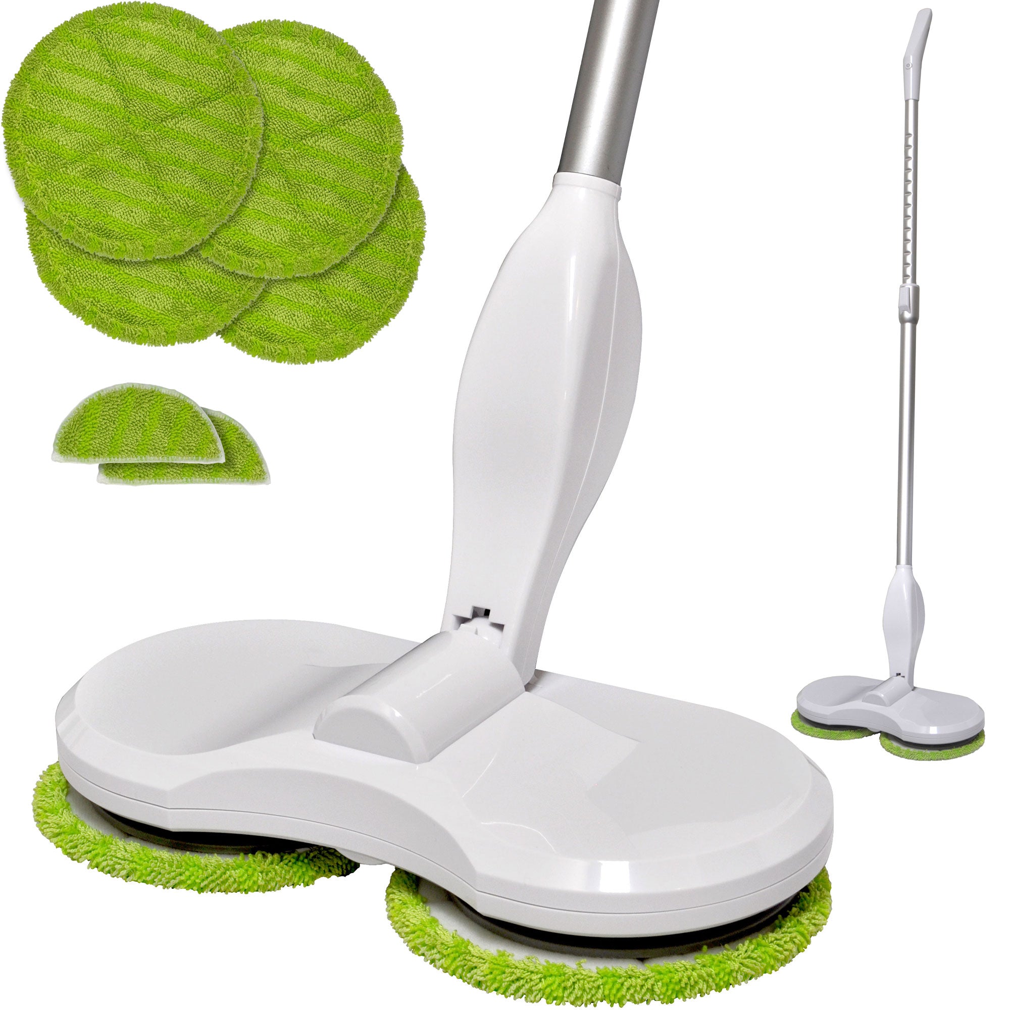 Hover Scrubber Omni Cordless Rechargeable Mopw/ Accessories ,White