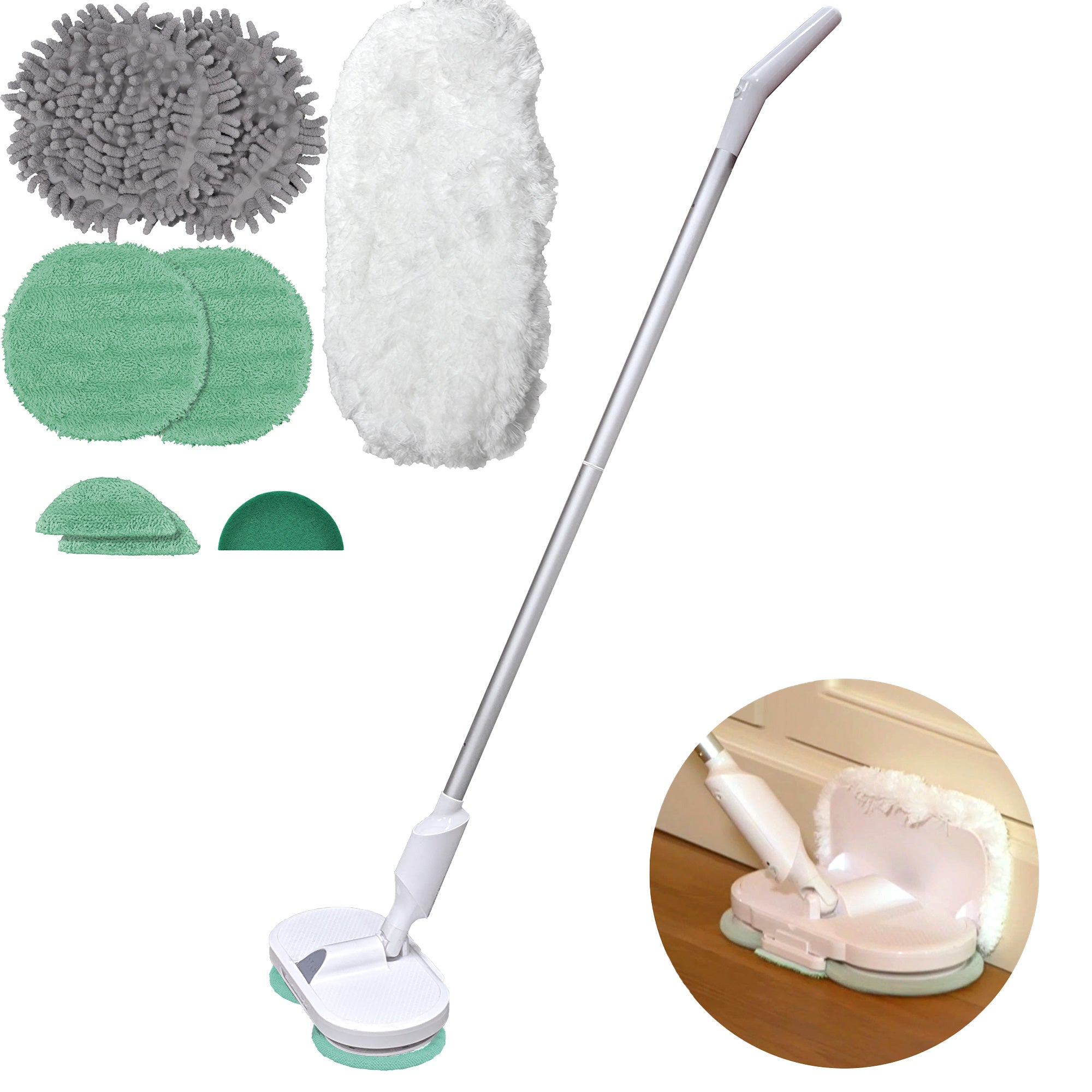 Hover Scrubber Omni Cordless Mop - Teko Clean